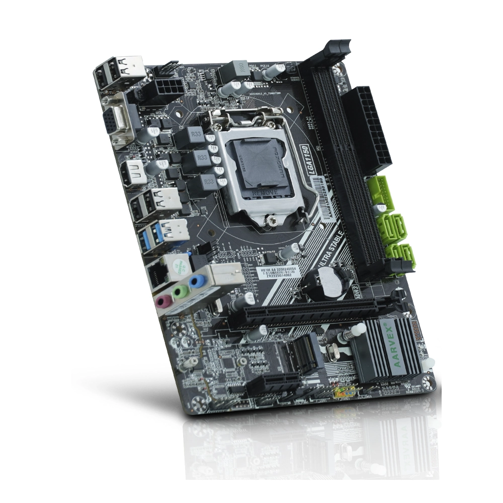 AARVEX H81M DDR3 MOTHERBOARD FOR 4TH GEN WITH NVME SLOT