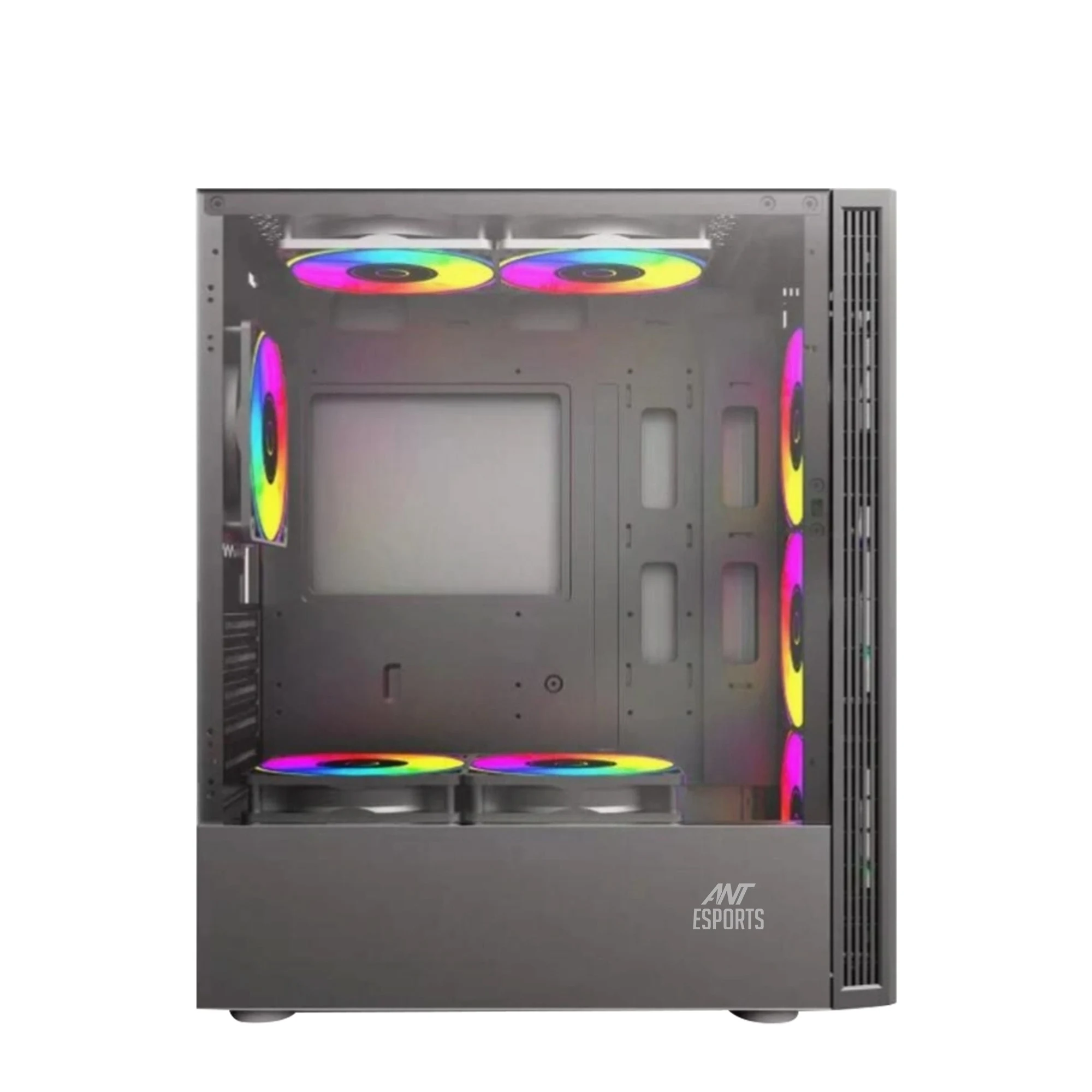 Ant Esports Elite 1200 Mid-Tower ARGB ATX Gaming Cabinet – Black