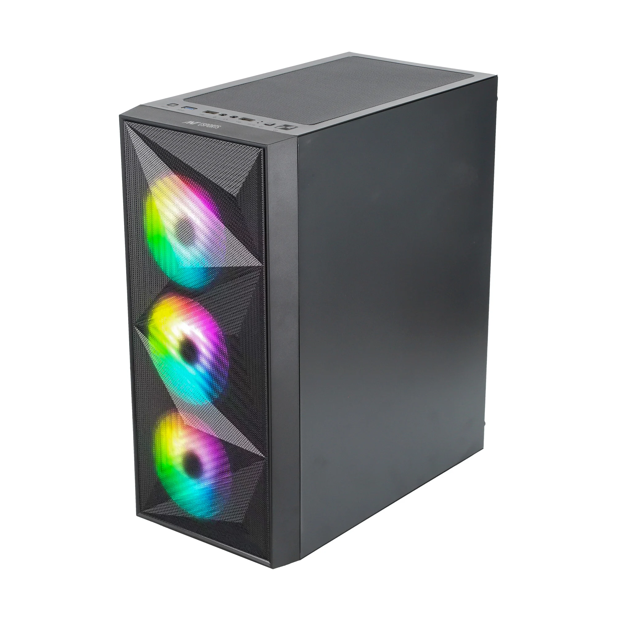 Ant Esports Elite 1200 Mid-Tower ARGB ATX Gaming Cabinet – Black