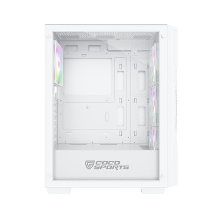 COCONUT GAMING CABINET ARGB CORE 100M WHITE