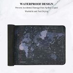 WORLD MAP PRINTED MOUSEPAD 300*800*2MM