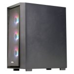 COCONUT RAMPAGE 3000D E ATX ARGB GAMING CABINET BLACK