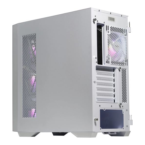 COCONUT RAMPAGE 3000D E ATX ARGB GAMING CABINET WHITE