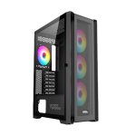COCONUT RAMPAGE 4000D E ATX ARGB GAMING CABINET BLACK