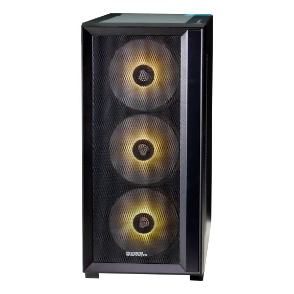 COCONUT RAMPAGE 4000D E ATX ARGB GAMING CABINET BLACK