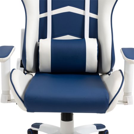 Ant Esports 9077 Ergonomic Gaming Chair – White & Blue