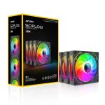 Ant Esports Sciflow ARGB 3-Fan Kit – Black