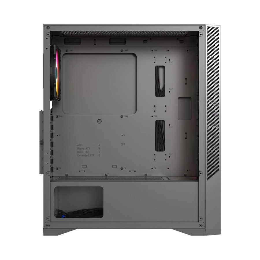 Ant Esports ICE-270G 6F ARGB Gaming Cabinet – Black