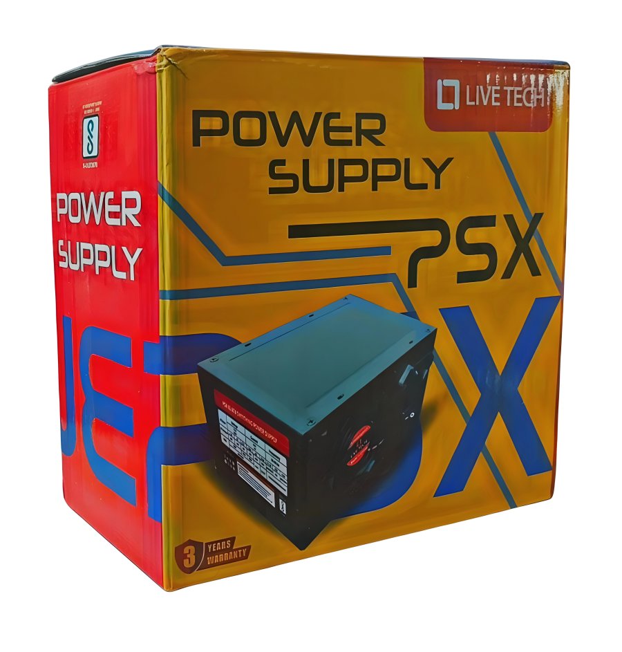 Live Tech PSX 450W SMPS with Standalone Power Switch