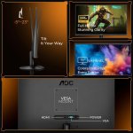 AOC 24B30HM 23.8 Inch LED Monitor – Black