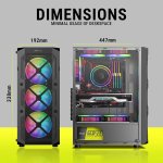 Ant Value VM50 ARGB Mid-Tower Gaming Computer Cabinet