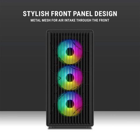 Ant Esports ZEN Air 360 ARGB Mid Tower Gaming Cabinet