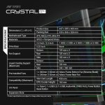 Ant Esports Crystal ARC Pro Black Gaming Cabinet ATX/M-ATX/ITX