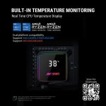 Ant Esports ICEStorm 240 ARGB Liquid Cooler with Display