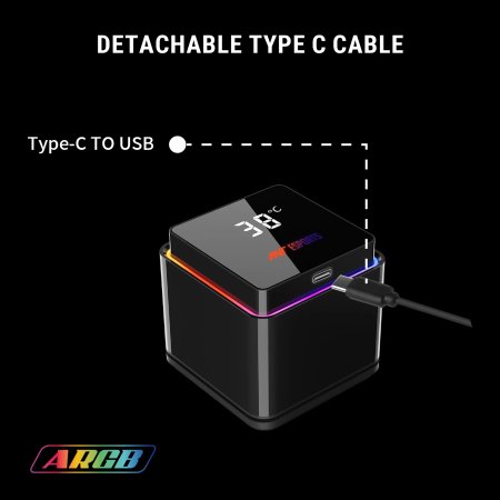 Ant Esports ICEStorm 240 ARGB Liquid Cooler with Display