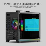 Ant Esports Box C Air V2 M-ATX Cabinet Black 120mm Fan