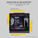 Ant Esports Box C Air V2 M-ATX Cabinet Black 120mm Fan