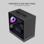 Ant Esports Box C Air V2 M-ATX Cabinet Black 120mm Fan