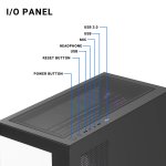 Ant Esports Crystal Z3 ATX Cabinet Black 3x120mm Fans