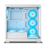 Ant Esports Crystal X7 ATX Cabinet White 7x120mm Fans