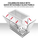 Ant Esports Crystal X7 ATX Cabinet White 7x120mm Fans