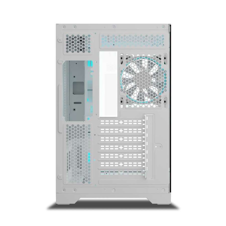 Ant Esports Crystal ARC Gaming Cabinet White