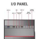 Ant Esports Si27 Mid Tower Cabinet