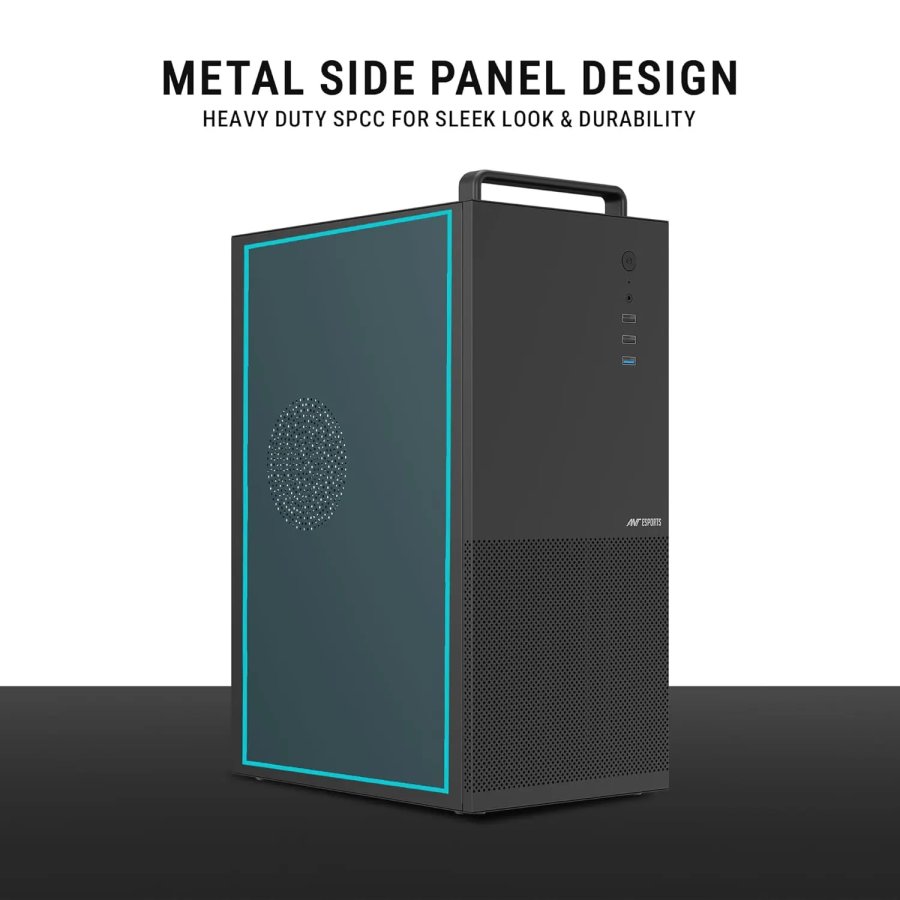 Ant Esports Si28 Cabinet ATX M-ATX M-ITX 120mm Fan
