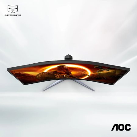 AOC CU34G2XP 34 Inch Curved 180Hz Height Adjustable