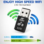 Ant Esports USB WiFi Adapter with Bluetooth 900Mbps AE900X