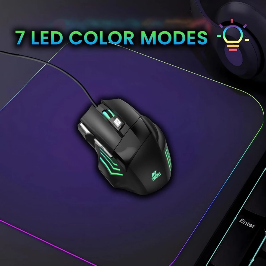Ant Esports Thunder30 Mechanical RGB Keyboard Mouse Combo
