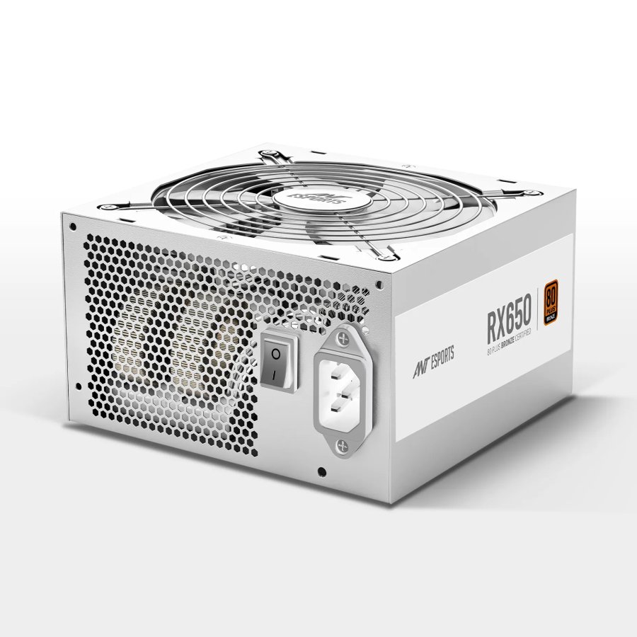 Ant Esports RX550 White 80 Plus Bronze Gaming Power Supply