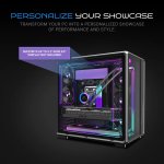 Ant Esports Gaming Cabinet Crystal x8 Frame Black
