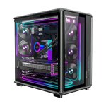 Ant Esports Gaming Cabinet Crystal x8 Frame Black