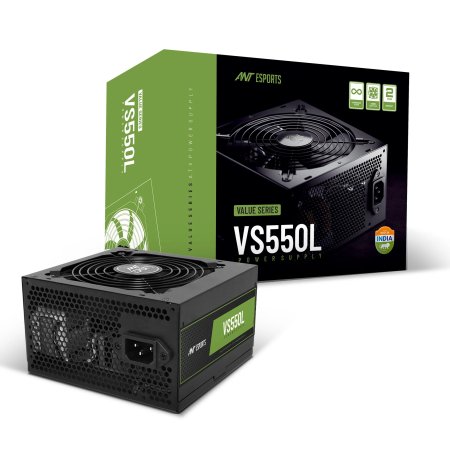 Ant Esports VS550L 550W Value Series Non-Modular Power Supply