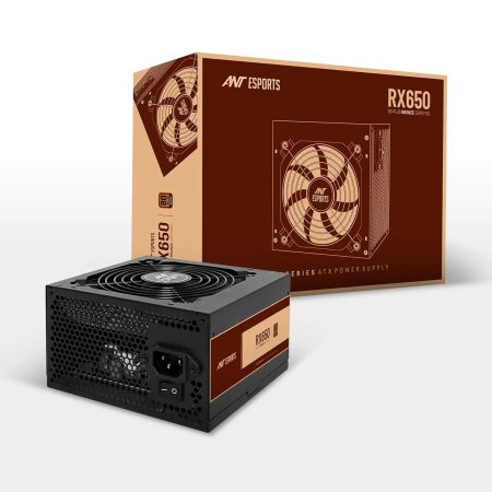 Ant Esports RX650 650W 80 Plus Bronze Power Supply