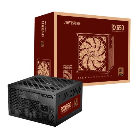 Ant Esports RX650 650W 80 Plus Bronze Power Supply