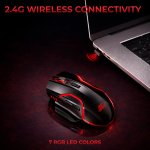 Ant Esports GM320 Pro 3200 DPI Wireless RGB Gaming Mouse