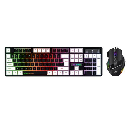 Ant Esports Usb KM535 Mecha-Membrane RGB Gaming Keyboard Mouse Combo