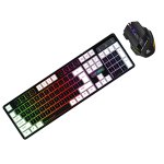 Ant Esports Usb KM535 Mecha-Membrane RGB Gaming Keyboard Mouse Combo