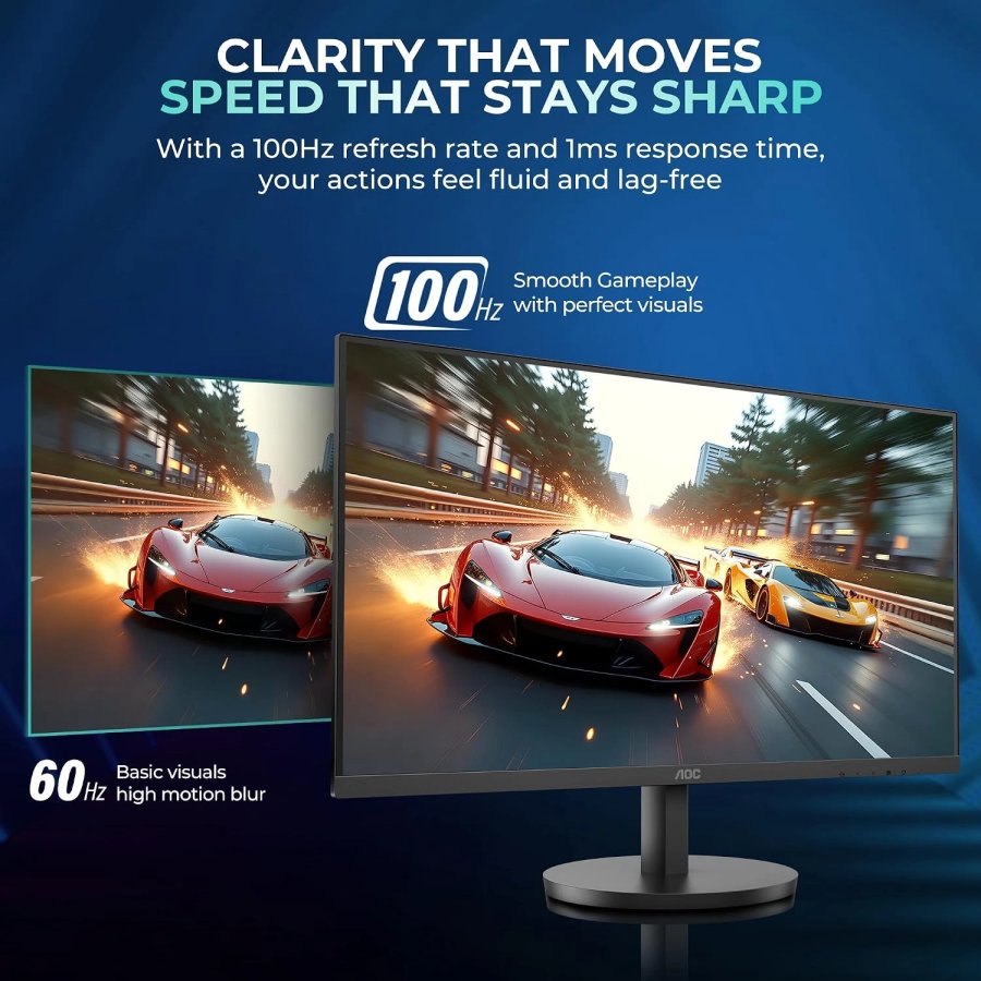 AOC Q27B3S2 27 Inch 2K QHD IPS Monitor