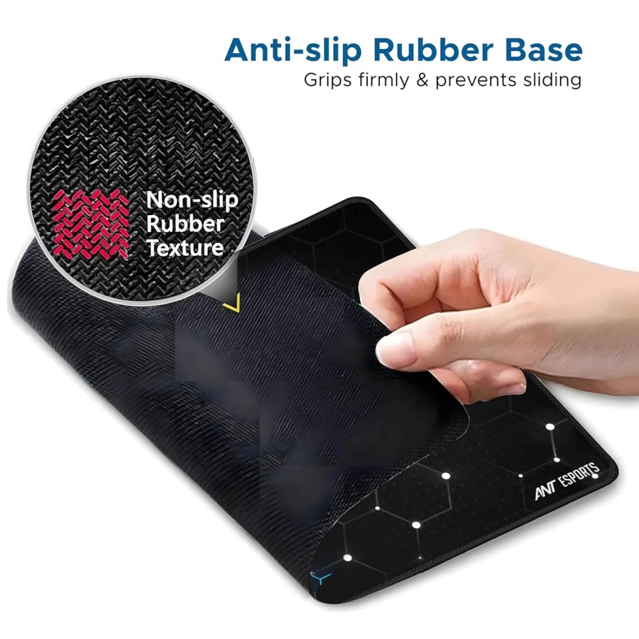 Ant Esports Hexa Mouse Pad 260 x 210 x 3 mm Black