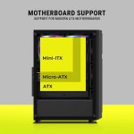 Ant Value VM25 Mid Tower Cabinet ATX M ATX M ITX
