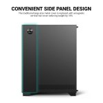 ANT ESPORTS X2 LCD ARGB ATX MID TOWER CABINET BLACK