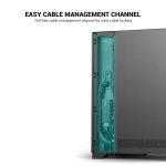 ANT ESPORTS X2 LCD ARGB ATX MID TOWER CABINET BLACK