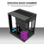 Ant Esports Crystal Z2 ARGB M-ATX Gaming Cabinet Black