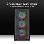 Ant Esports EVO 360 Lite Mid Tower Gaming Cabinet Black