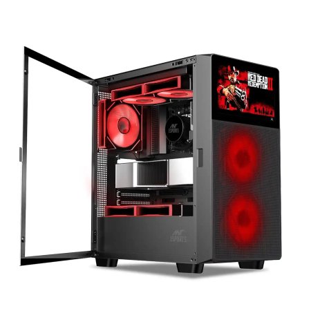 Ant Esports ICE Digital C3 8 Inch Display Gaming Cabinet Black