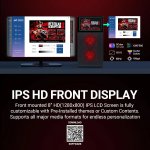 Ant Esports ICE Digital C3 8 Inch Display Gaming Cabinet Black