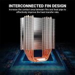 Ant Esports ICE-C612 V2 ARGB CPU Air Cooler